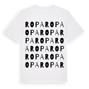 Ropa ordlek t-shirt – ekologisk bomull t-shirt från Pinshirt