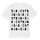 Šarić Struga ordlek t-shirt