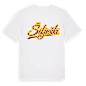Šilješki baseball t-shirt – ekologisk bomull t-shirt från Pinshirt