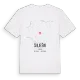 Šilješki karta t-shirt
