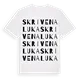 Skrivena Luka ordlek t-shirt