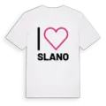 Jag älskar Slano t-shirt stort tryck