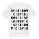 Sparagovići ordlek t-shirt