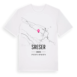 Sreser karta t-shirt – ekologisk bomull t-shirt från Pinshirt