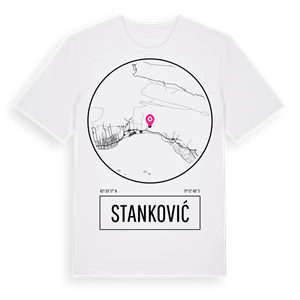 Stanković t-shirt – ekologisk bomull t-shirt från Pinshirt