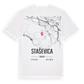 Staševica karta t-shirt