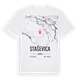 Staševica karta t-shirt
