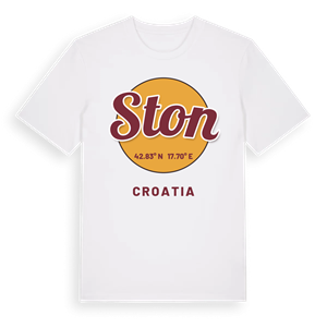 Ston cirkel t-shirt – ekologisk bomull t-shirt från Pinshirt