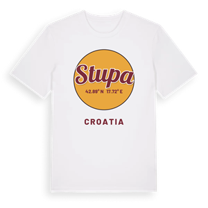 Stupa cirkel t-shirt – ekologisk bomull t-shirt från Pinshirt