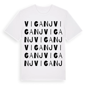 Viganj ordlek t-shirt – ekologisk bomull t-shirt från Pinshirt