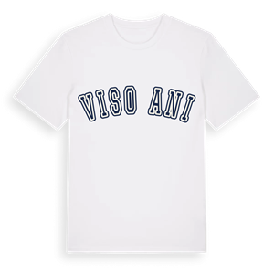 Visočani college t-shirt – ekologisk bomull t-shirt från Pinshirt
