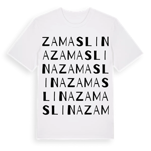 Zamaslina ordlek t-shirt – ekologisk bomull t-shirt från Pinshirt