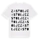 Zastolje ordlek t-shirt