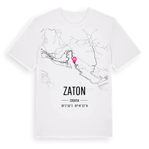 Zaton karta t-shirt – ekologisk bomull t-shirt från Pinshirt