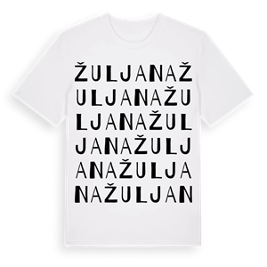 Žuljana ordlek t-shirt – ekologisk bomull t-shirt från Pinshirt