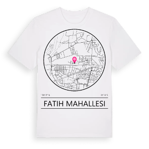 Fatih Mahallesi t-shirt – ekologisk bomull t-shirt från Pinshirt