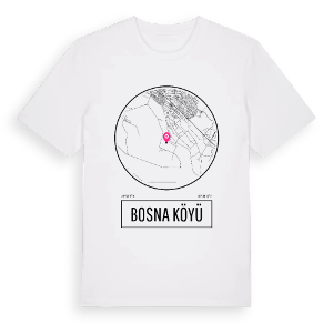 Bosna Köyü t-shirt – ekologisk bomull t-shirt från Pinshirt
