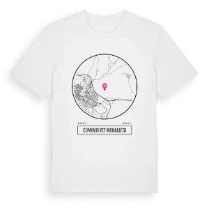 Cumhuriyet Mahallesi t-shirt – ekologisk bomull t-shirt från Pinshirt