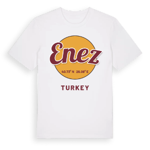 Enez cirkel t-shirt – ekologisk bomull t-shirt från Pinshirt