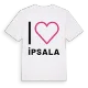 Jag älskar İpsala t-shirt stort tryck