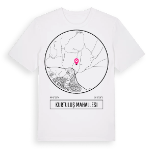 Kurtuluş Mahallesi t-shirt – ekologisk bomull t-shirt från Pinshirt