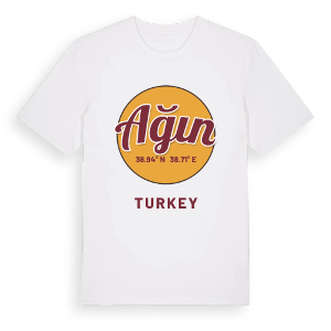 Ağın cirkel t-shirt – ekologisk bomull t-shirt från Pinshirt