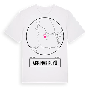 Akpınar Köyü t-shirt – ekologisk bomull t-shirt från Pinshirt