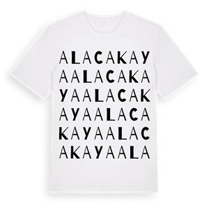 Alacakaya ordlek t-shirt – ekologisk bomull t-shirt från Pinshirt
