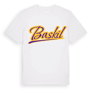 Baskil baseball t-shirt – ekologisk bomull t-shirt från Pinshirt