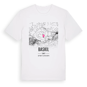 Baskil karta t-shirt – ekologisk bomull t-shirt från Pinshirt