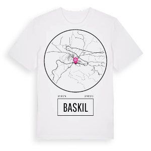 Baskil t-shirt – ekologisk bomull t-shirt från Pinshirt