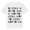 Dibekli Köyü ordlek t-shirt