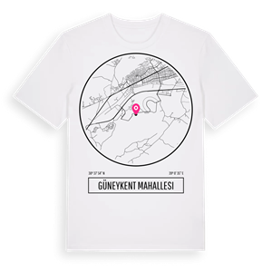 Güneykent Mahallesi t-shirt – ekologisk bomull t-shirt från Pinshirt