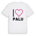Jag älskar Palu t-shirt stort tryck