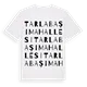 Tarlabaşı Mahallesi ordlek t-shirt