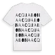 Acquabona ordlek t-shirt