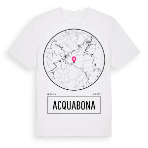 Acquabona t-shirt – ekologisk bomull t-shirt från Pinshirt