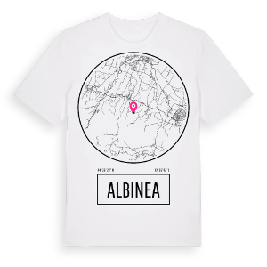 Albinea t-shirt – ekologisk bomull t-shirt från Pinshirt