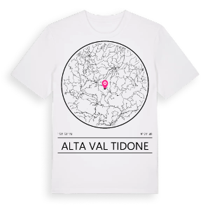 Alta Val Tidone t-shirt – ekologisk bomull t-shirt från Pinshirt