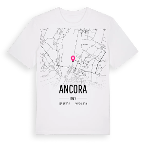 Ancora karta t-shirt – ekologisk bomull t-shirt från Pinshirt
