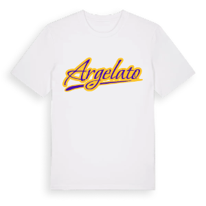 Argelato baseball t-shirt – ekologisk bomull t-shirt från Pinshirt