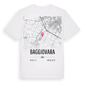 Baggiovara karta t-shirt – ekologisk bomull t-shirt från Pinshirt