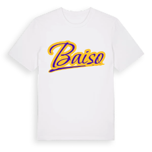 Baiso baseball t-shirt – ekologisk bomull t-shirt från Pinshirt