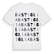 Bastiglia ordlek t-shirt