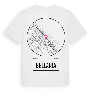 Bellaria t-shirt – ekologisk bomull t-shirt från Pinshirt