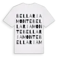 Bellaria Monte ordlek t-shirt