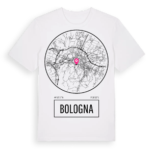 Bologna t-shirt – ekologisk bomull t-shirt från Pinshirt