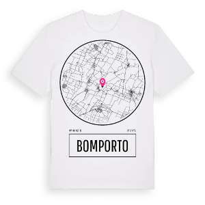 Bomporto t-shirt – ekologisk bomull t-shirt från Pinshirt