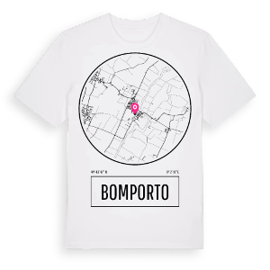 Bomporto t-shirt – ekologisk bomull t-shirt från Pinshirt