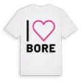 Jag älskar Bore t-shirt stort tryck